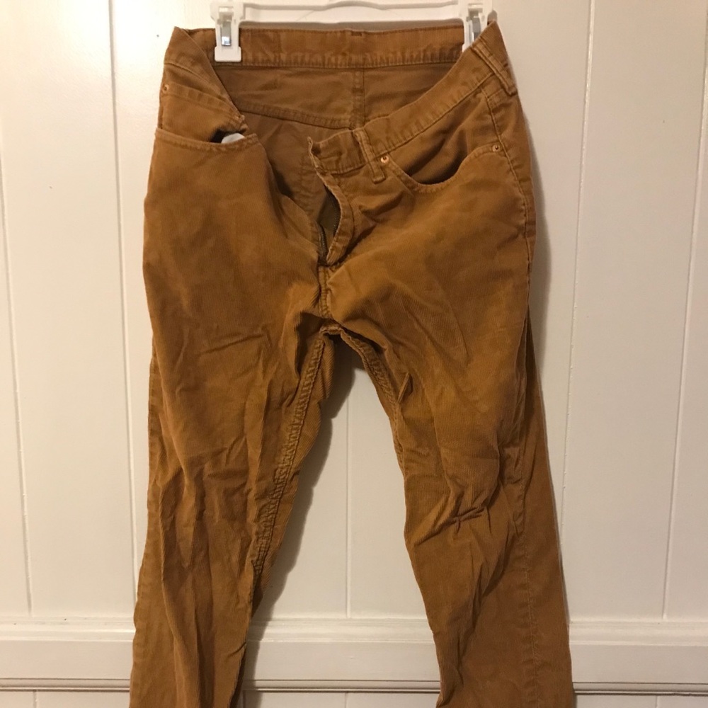 Men’s Levi’s Corduroy Light Brown Pants 32 32